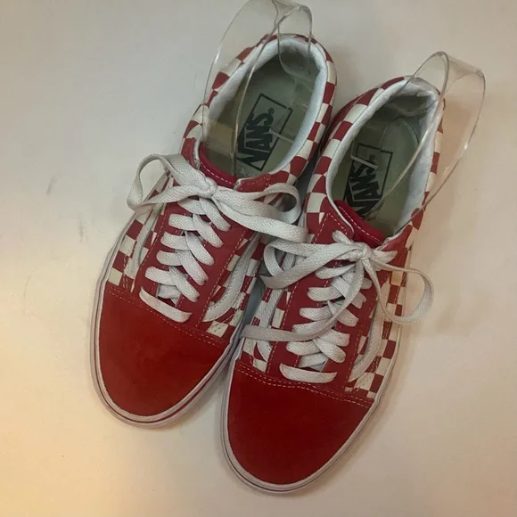 VANS Old Skool Checker Skate Shoes! Wmn 9, Men 7.5 - Picture 7 of 10